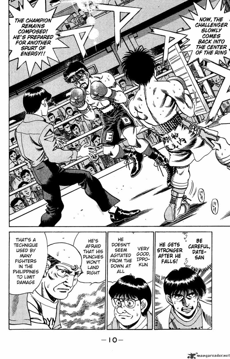 Hajime no Ippo: Fighting Spirit, Chapter 188 image 09